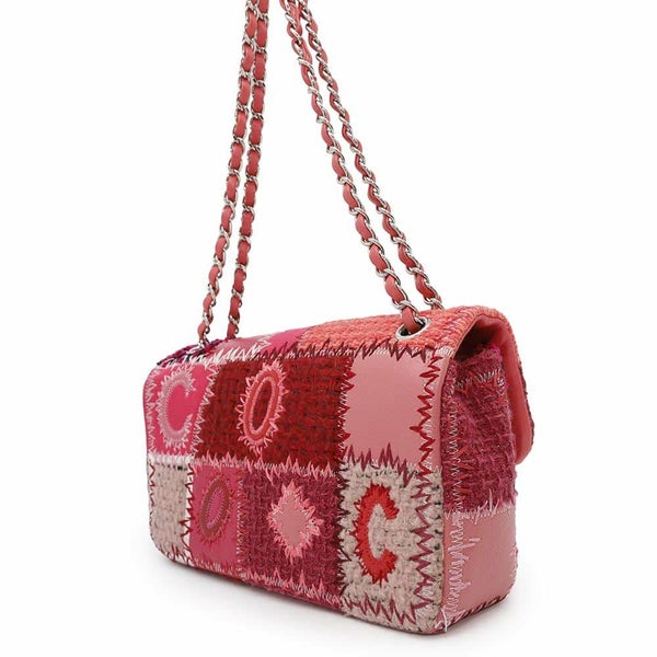 シャネル チェーンショルダーバッグ パッチワーク シングルフラップ A65468 CHANEL バッグ