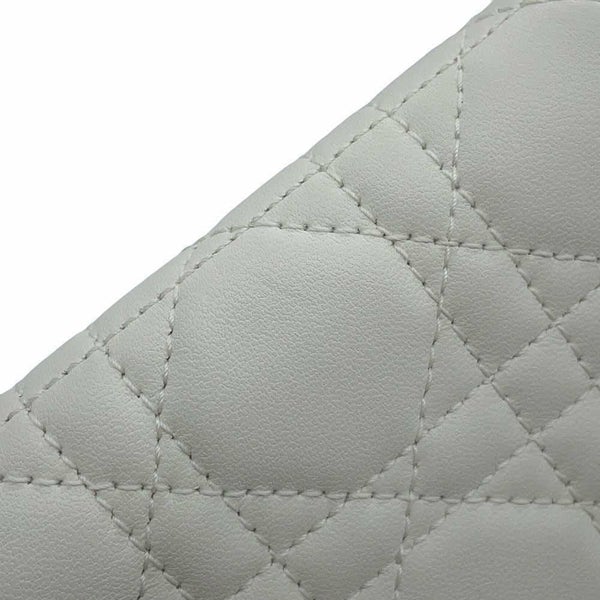 クリスチャン・ディオール コインケース レディディオール ヴォヤージュ スモール ラムスキン S0985ONMJ_M030 財布 白