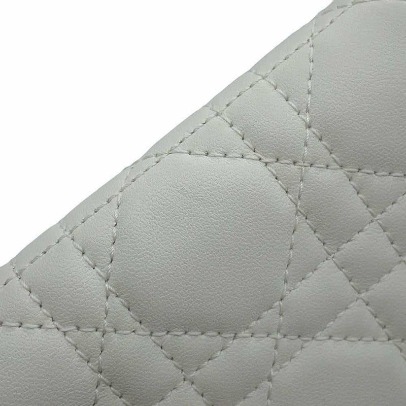 クリスチャン・ディオール コインケース レディディオール ヴォヤージュ スモール ラムスキン S0985ONMJ_M030 財布 白