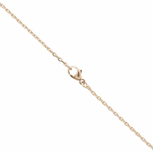 エルメス ネックレス ミニ・ポップアッシュ ホワイト/ピンクゴールド金具 HERMES アクセサリー 白