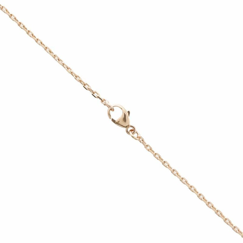 エルメス ネックレス ミニ・ポップアッシュ ホワイト/ピンクゴールド金具 HERMES アクセサリー 白