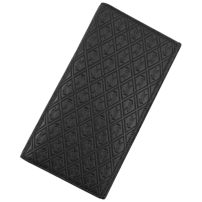 サンローランパリ 長財布 ル・モノグラム レザー 653820 SAINT LAURENT PARIS 二つ折り財布 メンズ 黒