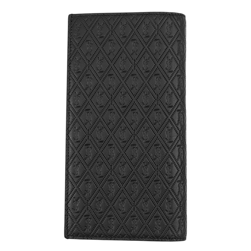 サンローランパリ 長財布 ル・モノグラム レザー 653820 SAINT LAURENT PARIS 二つ折り財布 メンズ 黒