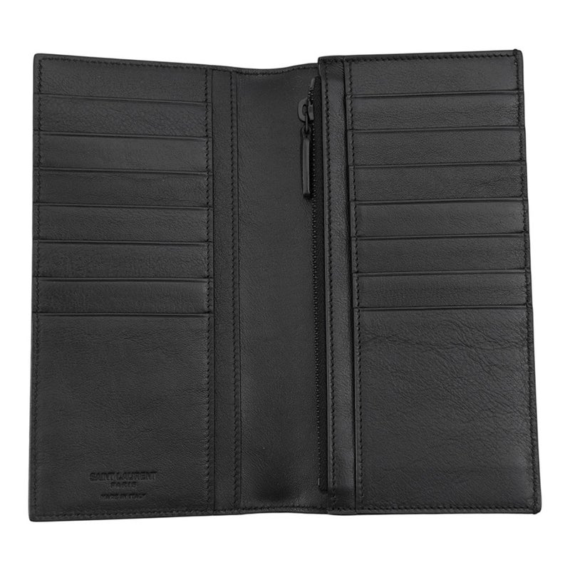 サンローランパリ 長財布 ル・モノグラム レザー 653820 SAINT LAURENT PARIS 二つ折り財布 メンズ 黒
