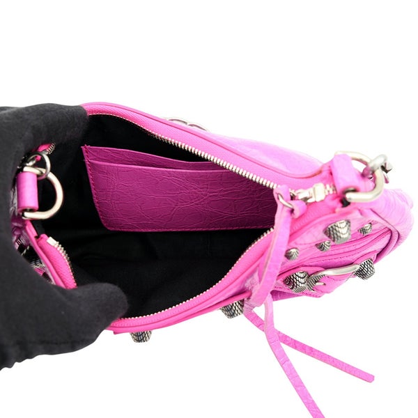バレンシアガ ショルダーバッグ ルカゴール ミニ パース ラムスキン 695814 BALENCIAGA 2way