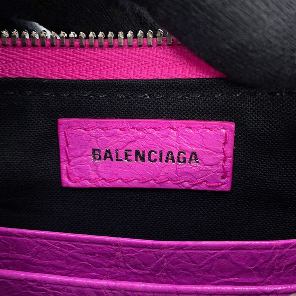バレンシアガ ショルダーバッグ ルカゴール ミニ パース ラムスキン 695814 BALENCIAGA 2way