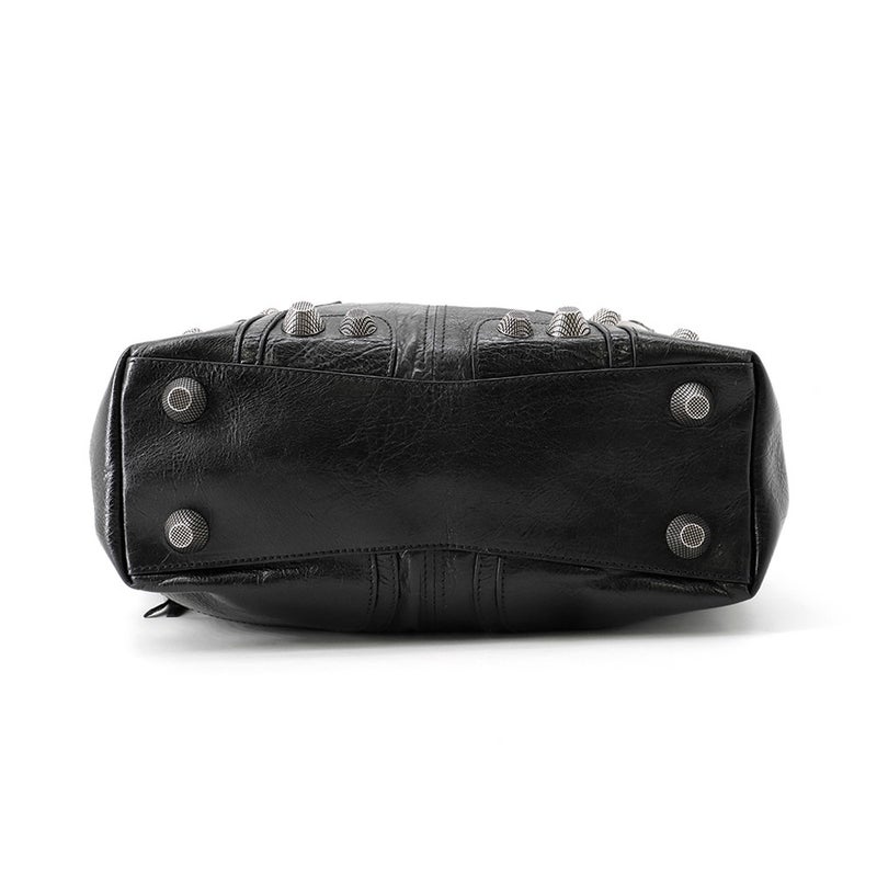 バレンシアガ ハンドバッグ ルカゴール レザー 719067 BALENCIAGA 2wayショルダーバッグ 黒