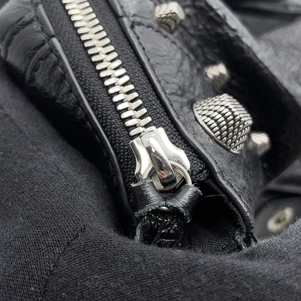 バレンシアガ ハンドバッグ ルカゴール レザー 719067 BALENCIAGA 2wayショルダーバッグ 黒