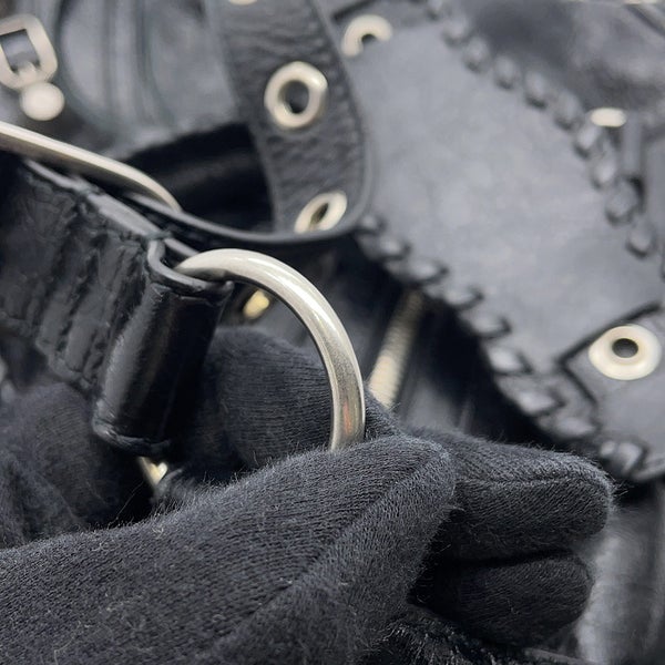バレンシアガ ハンドバッグ ルカゴール レザー 719067 BALENCIAGA 2wayショルダーバッグ 黒