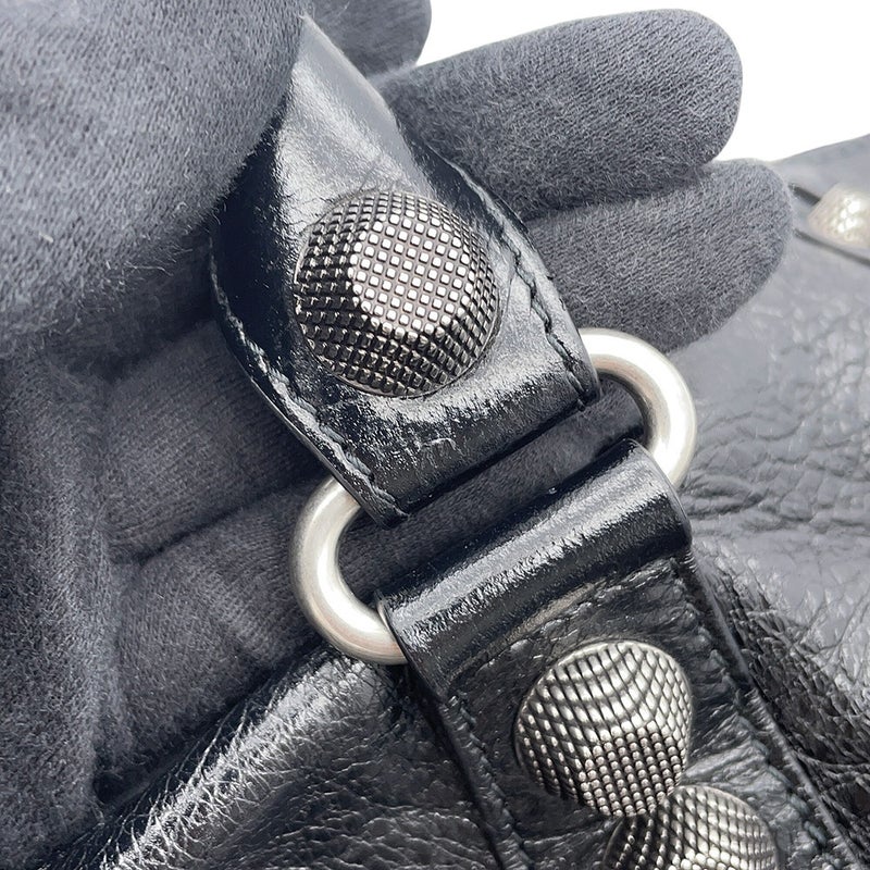 バレンシアガ ハンドバッグ ルカゴール レザー 719067 BALENCIAGA 2wayショルダーバッグ 黒