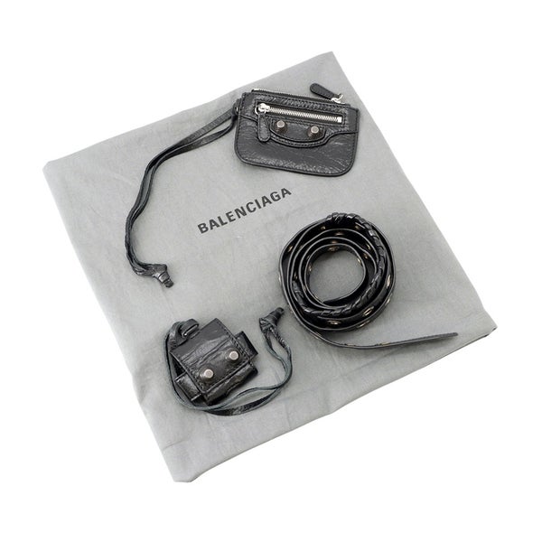 バレンシアガ ハンドバッグ ルカゴール レザー 719067 BALENCIAGA 2wayショルダーバッグ 黒