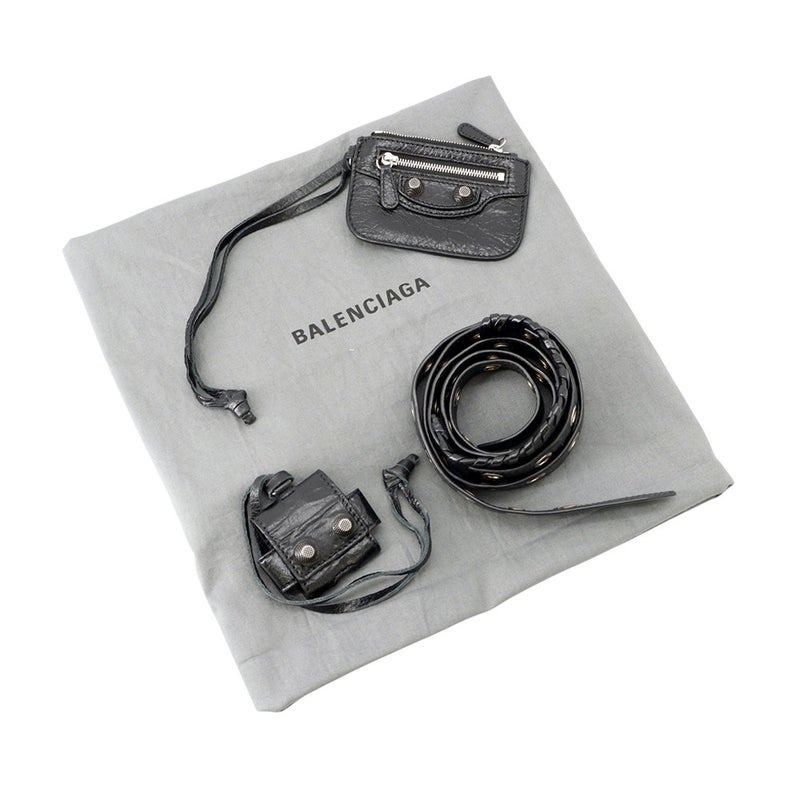 バレンシアガ ハンドバッグ ルカゴール レザー 719067 BALENCIAGA 2wayショルダーバッグ 黒
