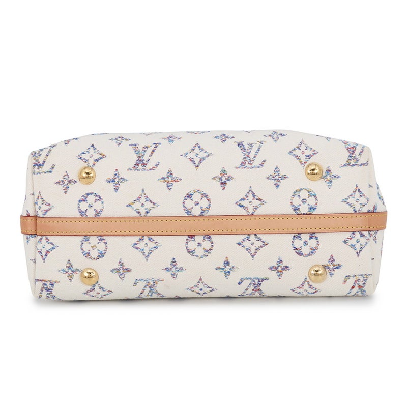 ルイヴィトン ショルダーバッグ モノグラム・ジャガード キャリーオール NM MM M24707 LOUIS VUITTON ポーチ付き