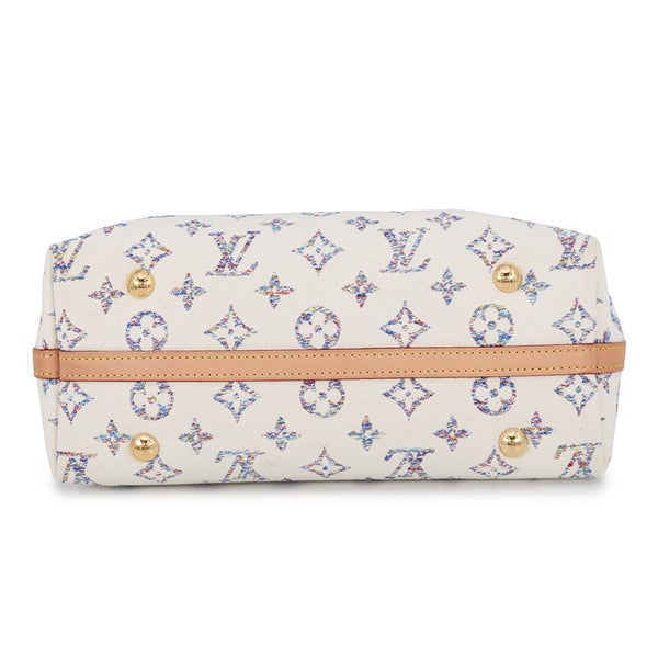 ルイヴィトン ショルダーバッグ モノグラム・ジャガード キャリーオール NM MM M24707 LOUIS VUITTON ポーチ付き