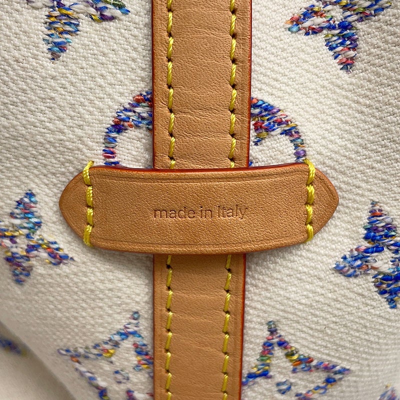 ルイヴィトン ショルダーバッグ モノグラム・ジャガード キャリーオール NM MM M24707 LOUIS VUITTON ポーチ付き