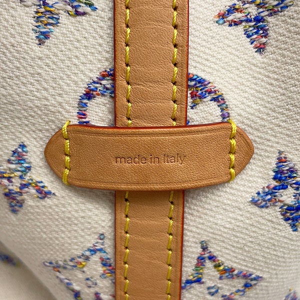 ルイヴィトン ショルダーバッグ モノグラム・ジャガード キャリーオール NM MM M24707 LOUIS VUITTON ポーチ付き