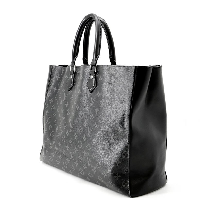 ルイヴィトン トートバッグ モノグラム・エクリプス グラン・サック M44733 LOUIS VUITTON ブラック 黒