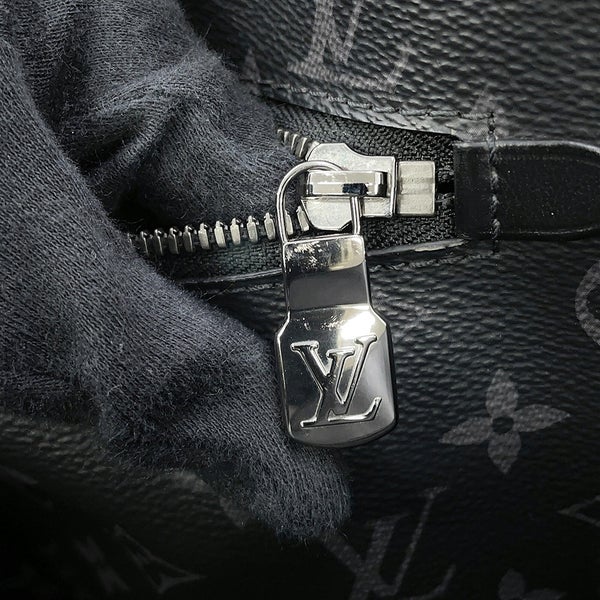 ルイヴィトン トートバッグ モノグラム・エクリプス グラン・サック M44733 LOUIS VUITTON ブラック 黒