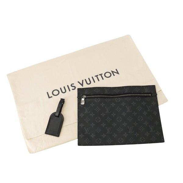 ルイヴィトン トートバッグ モノグラム・エクリプス グラン・サック M44733 LOUIS VUITTON ブラック 黒