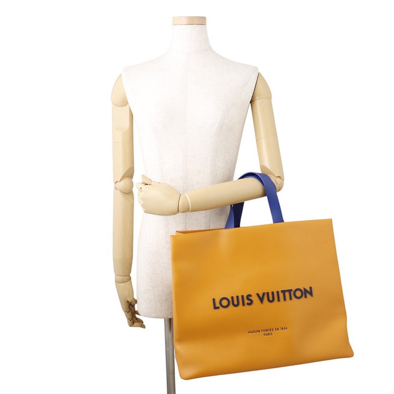 ルイヴィトン トートバッグ レザー ショッパー・バッグMM M24457 LOUIS VUITTON 2wayショルダー