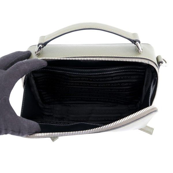 プラダ ショルダーバッグ サフィアーノレザー 2VH069 PRADA 2wayハンドバッグ メンズ