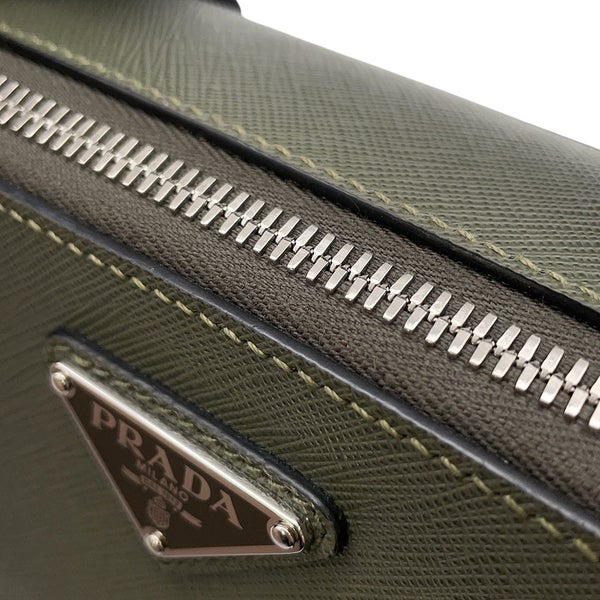 プラダ ショルダーバッグ サフィアーノレザー 2VH069 PRADA 2wayハンドバッグ メンズ
