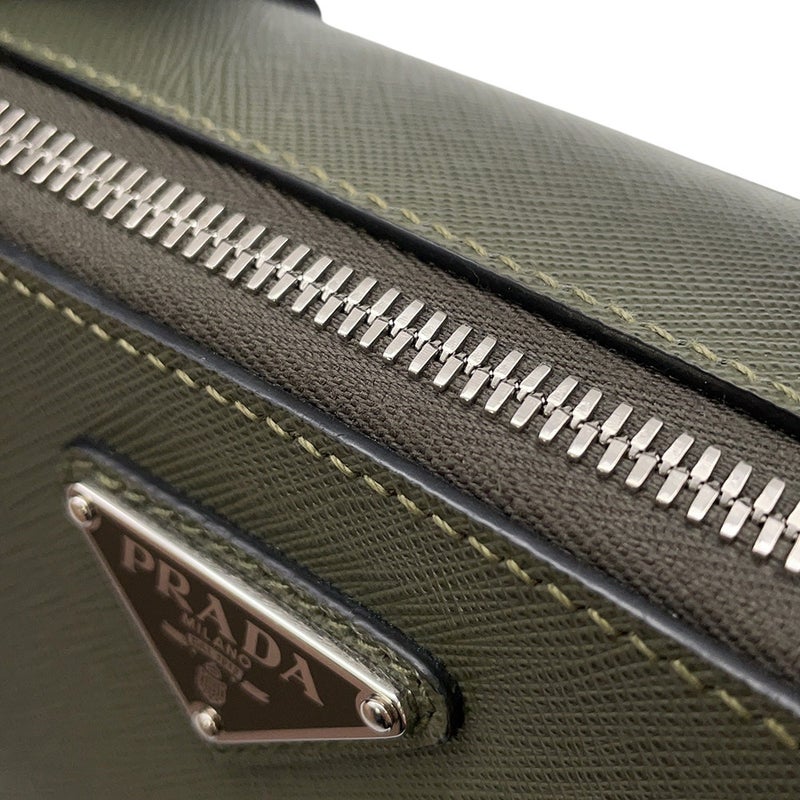 プラダ ショルダーバッグ サフィアーノレザー 2VH069 PRADA 2wayハンドバッグ メンズ
