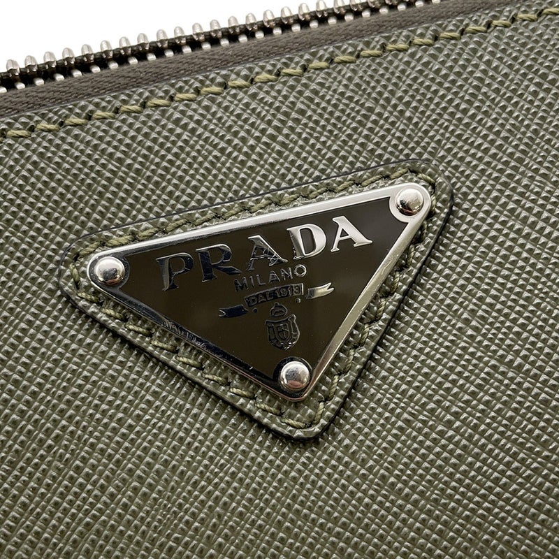 プラダ ショルダーバッグ サフィアーノレザー 2VH069 PRADA 2wayハンドバッグ メンズ