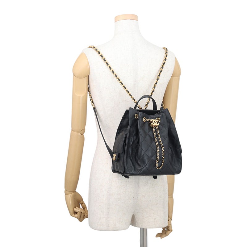 シャネル リュック CHANEL 25 ミディアム バックパック マトラッセ ココマーク キャビアスキン AS5600 2025/26年秋冬