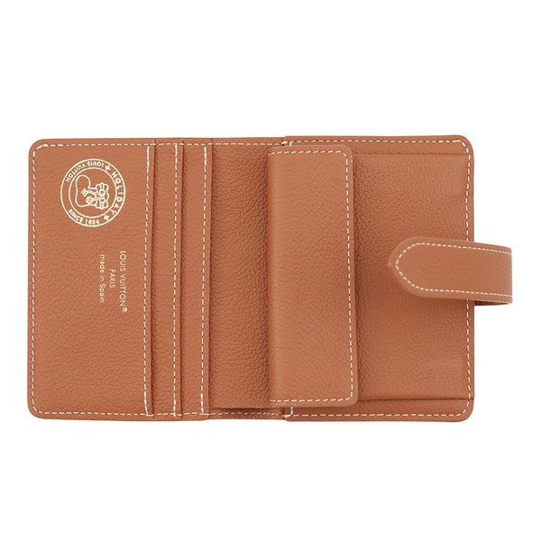 ルイヴィトン 二つ折り財布 カーフレザー ポルトフォイユ・ロウキー・コンパクト M12148 LOUIS VUITTON 財布