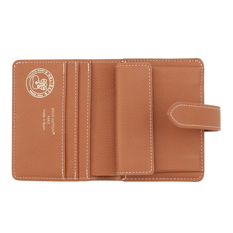 ルイヴィトン 二つ折り財布 カーフレザー ポルトフォイユ・ロウキー・コンパクト M12148 LOUIS VUITTON 財布