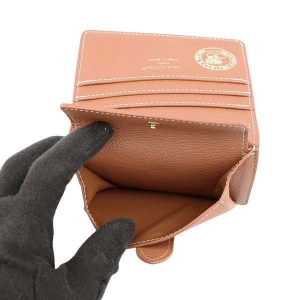 ルイヴィトン 二つ折り財布 カーフレザー ポルトフォイユ・ロウキー・コンパクト M12148 LOUIS VUITTON 財布