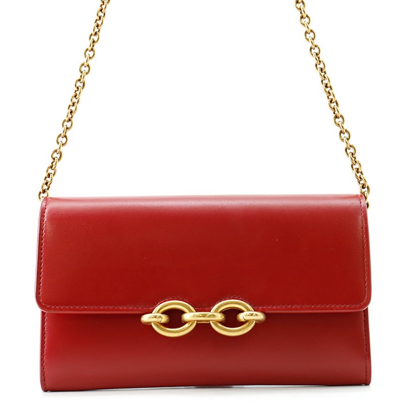 サンローランパリ チェーンショルダーウォレット ル・マイヨン カーフスキン 696608 SAINT LAURENT PARIS 財布