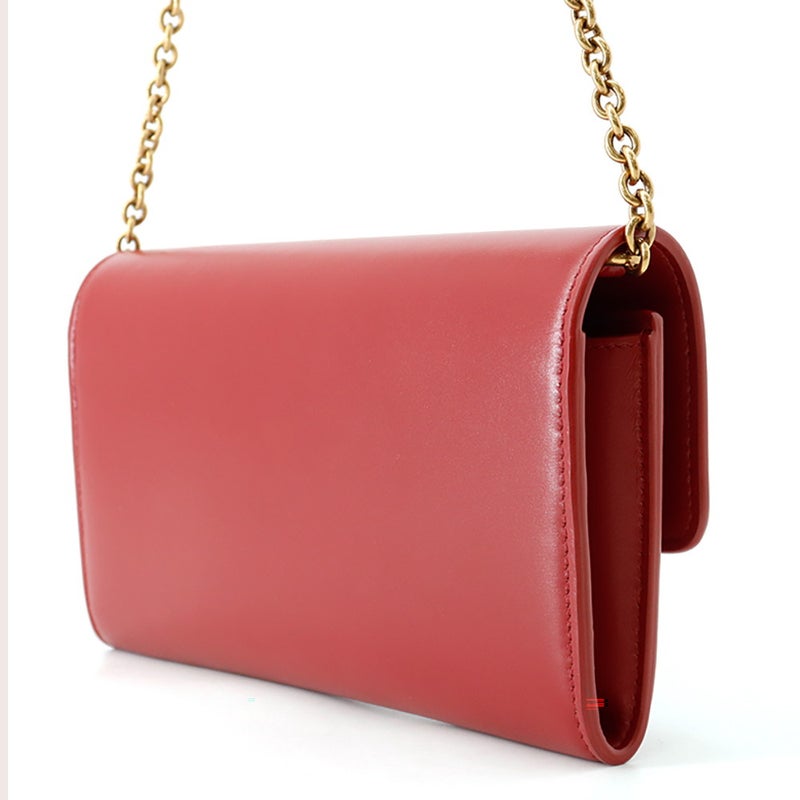 サンローランパリ チェーンショルダーウォレット ル・マイヨン カーフスキン 696608 SAINT LAURENT PARIS 財布