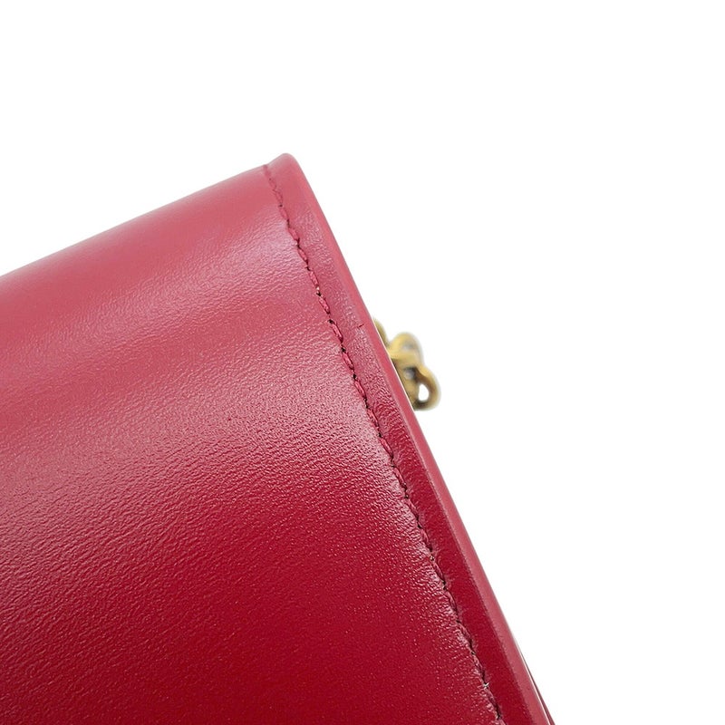 サンローランパリ チェーンショルダーウォレット ル・マイヨン カーフスキン 696608 SAINT LAURENT PARIS 財布