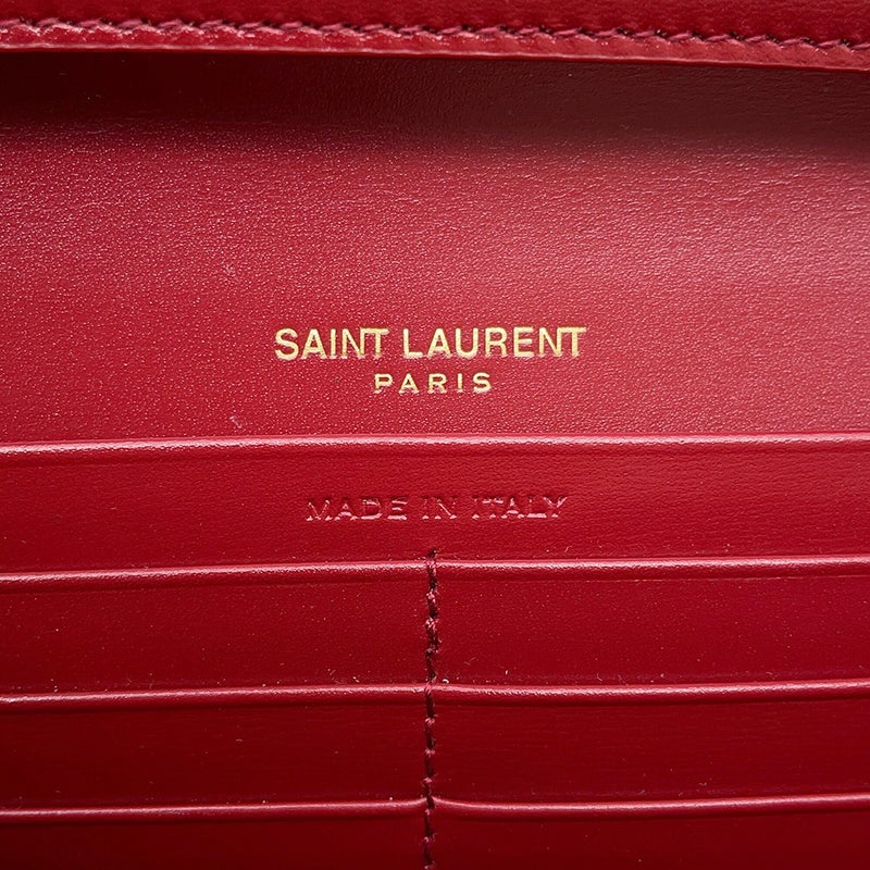 サンローランパリ チェーンショルダーウォレット ル・マイヨン カーフスキン 696608 SAINT LAURENT PARIS 財布
