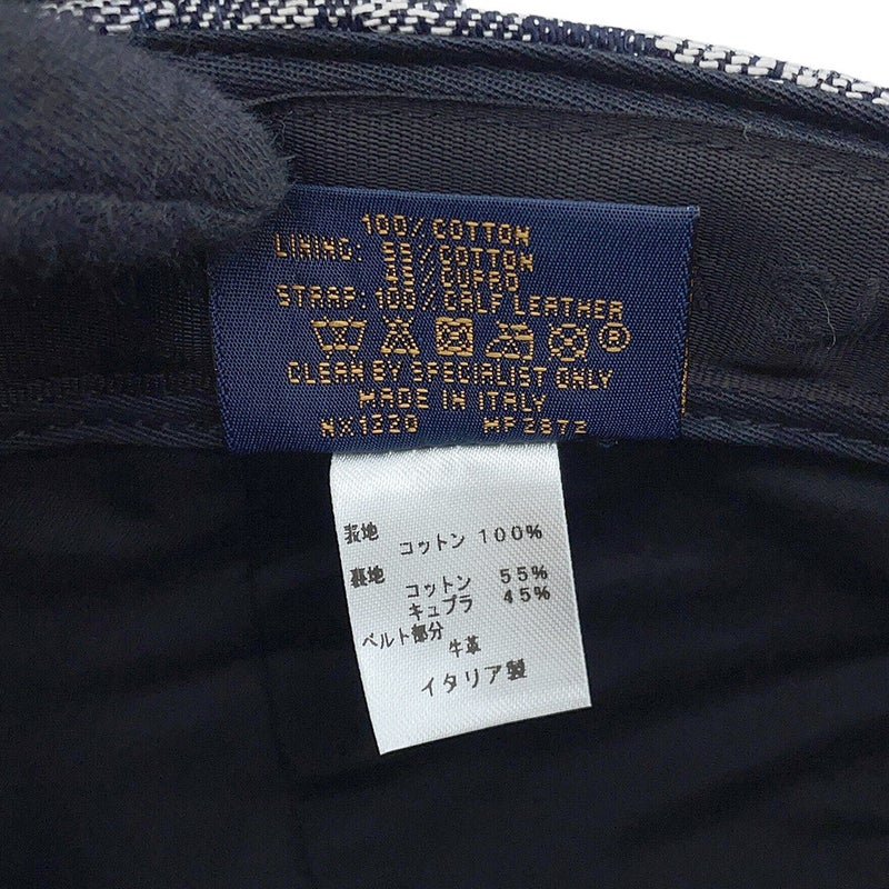 ルイヴィトン キャップ キャスケット・モノグラム タペストリー コットン サイズ60 MP2872 LOUIS VUITTON 帽子