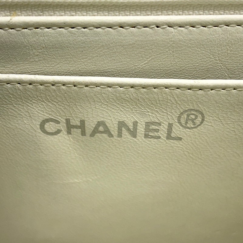 シャネル ハンドバッグ ココマーク デカココ ツイード チェーンハンドル CHANEL バッグ