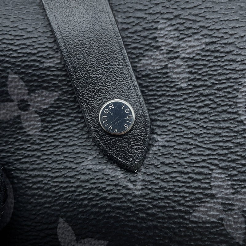 ルイヴィトン ショルダーバッグ モノグラム・エクリプス リバース ダブル フォン ポーチ M69534 LOUIS VUITTON 黒 ブラック