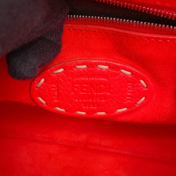フェンディ ハンドバッグ ミニ ピーカブー レザー 8BN244 FENDI 2way