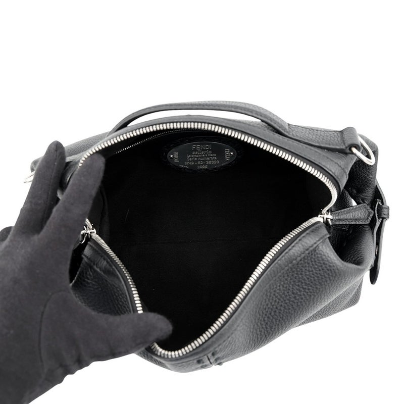 フェンディ ハンドバッグ セレリア シエスタ スモール 7VA639 FENDI 2way 黒