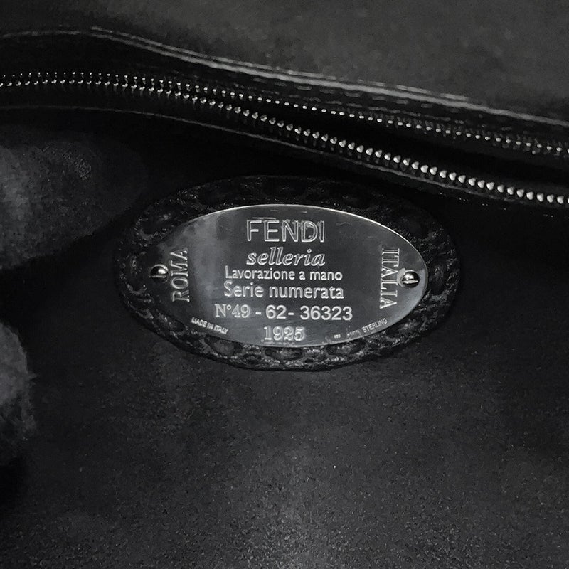 フェンディ ハンドバッグ セレリア シエスタ スモール 7VA639 FENDI 2way 黒