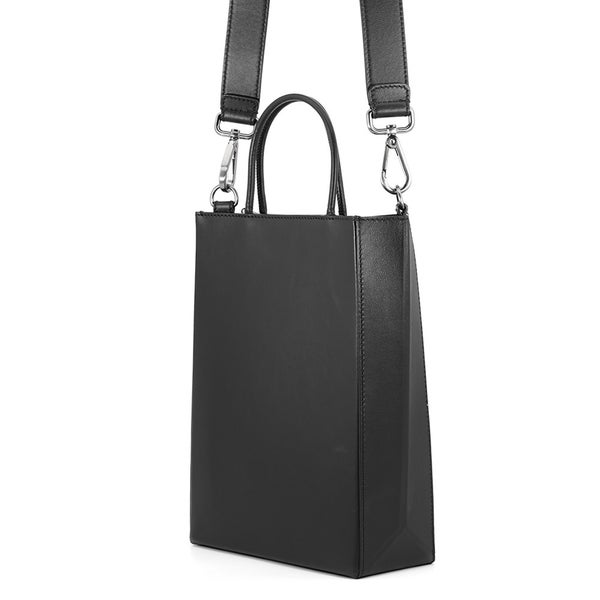 フェンディ ハンドバッグ ショッピングバッグ スモール レザー 7VA512 FENDI 2way 黒