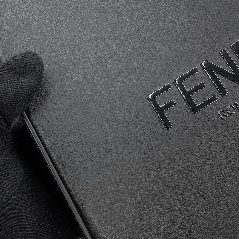フェンディ ハンドバッグ ショッピングバッグ スモール レザー 7VA512 FENDI 2way 黒