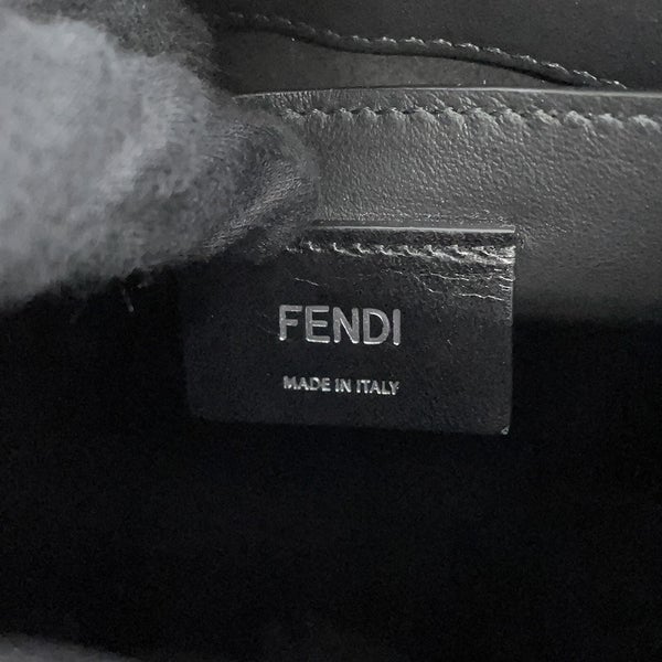 フェンディ ハンドバッグ ショッピングバッグ スモール レザー 7VA512 FENDI 2way 黒