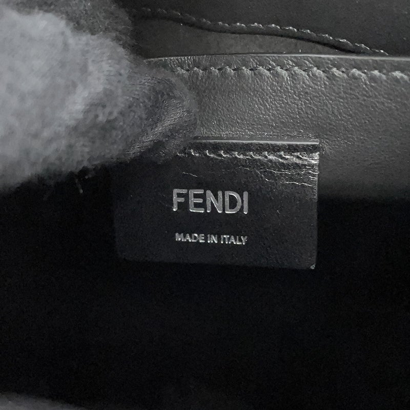 フェンディ ハンドバッグ ショッピングバッグ スモール レザー 7VA512 FENDI 2way 黒