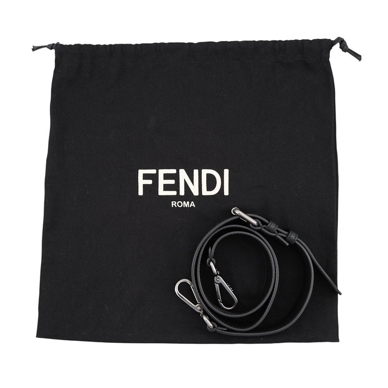フェンディ ハンドバッグ ショッピングバッグ スモール レザー 7VA512 FENDI 2way 黒