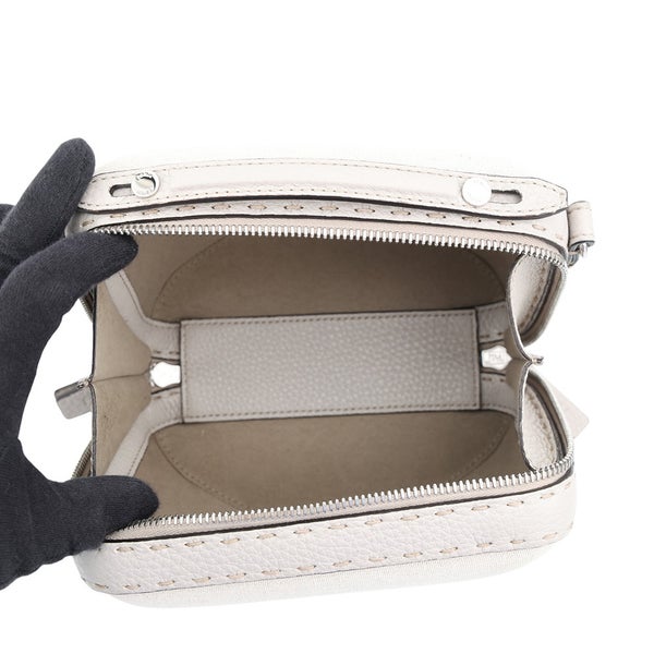 フェンディ ショルダーバッグ セレリア スーツケース ミニ キャンバス レザー 7VA552 FENDI