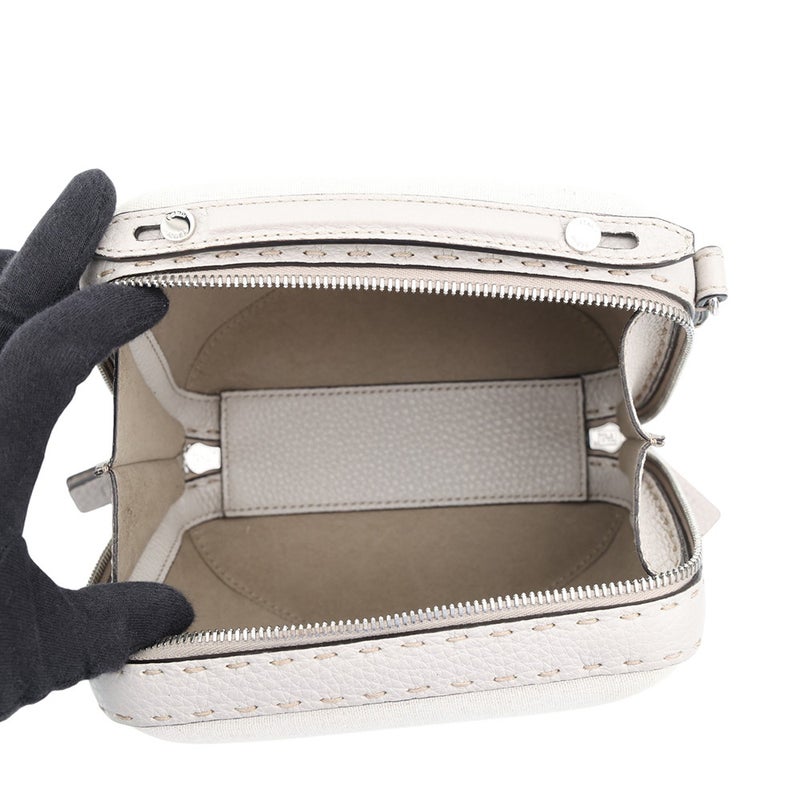 フェンディ ショルダーバッグ セレリア スーツケース ミニ キャンバス レザー 7VA552 FENDI