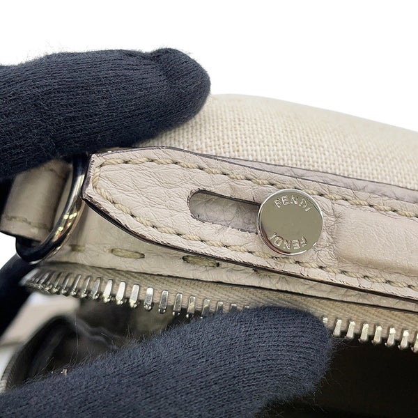 フェンディ ショルダーバッグ セレリア スーツケース ミニ キャンバス レザー 7VA552 FENDI
